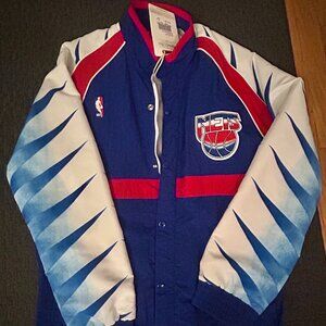 New Jersey Nets Mitchell and Ness 1993-94 Warmup Jacket (NEW) NBA Hardwood XL 48